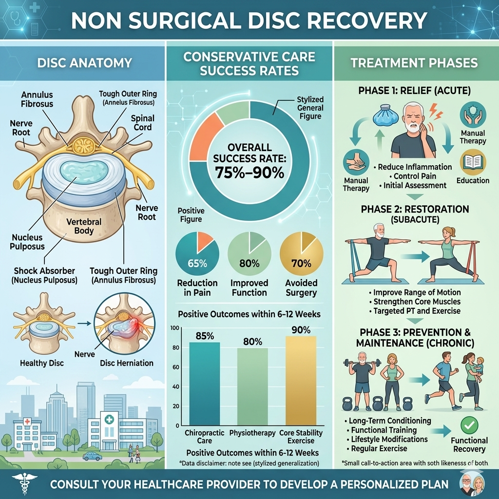 disc-recovery-infographic.jpg non surgical disc bulge recovery infographic Tulsa chiropractor
